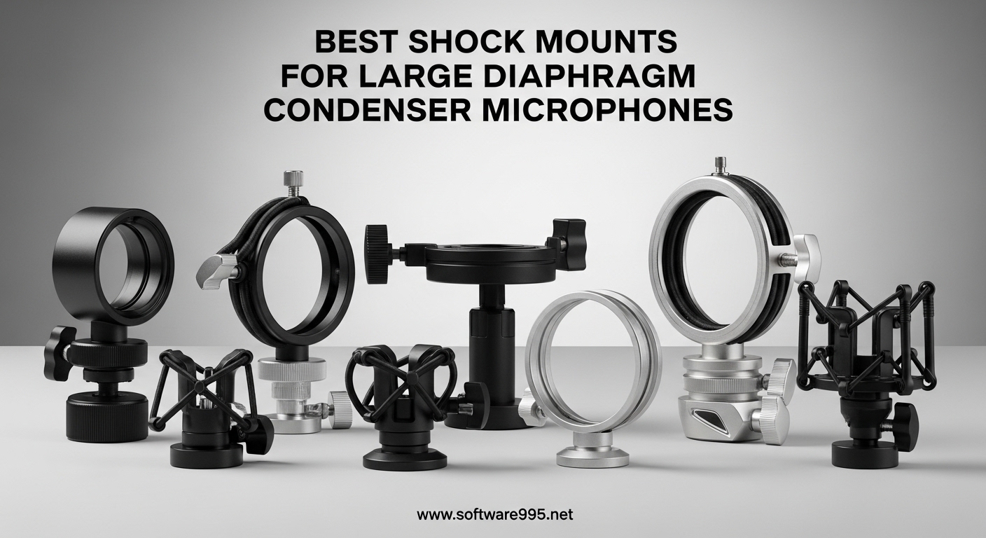 Best Shock Mounts for Large Diaphragm Condenser Microphones