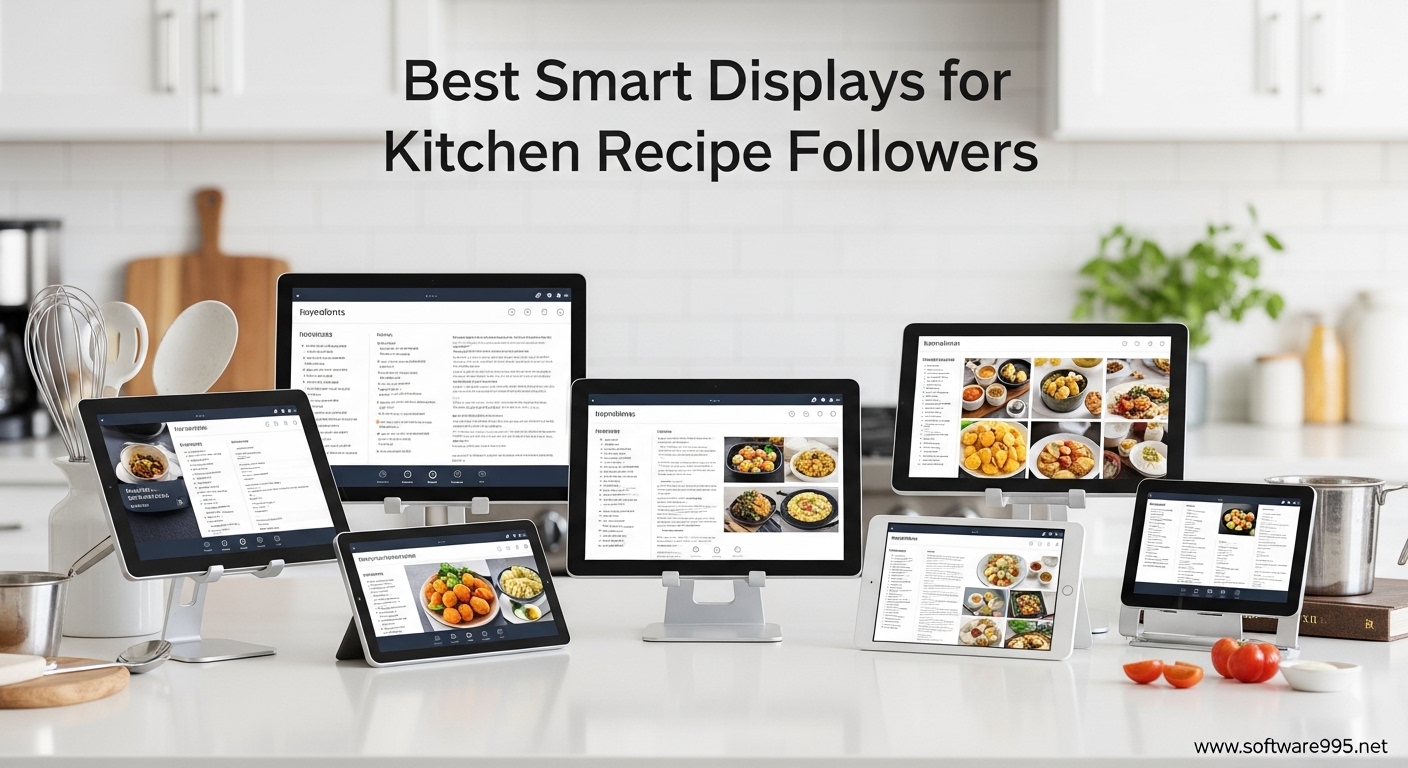 Best Smart Displays for Kitchen Recipe Followers