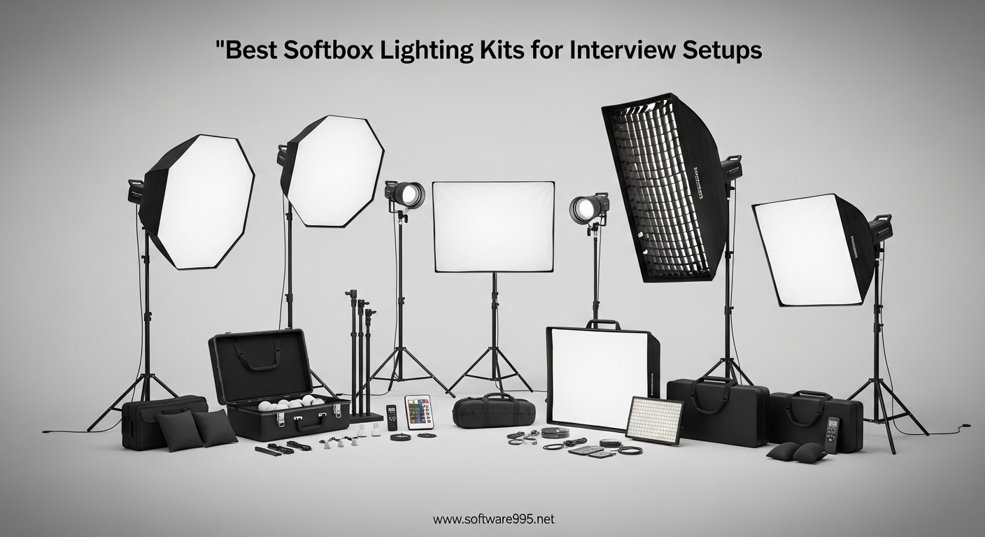Best Softbox Lighting Kits for Interview Setups