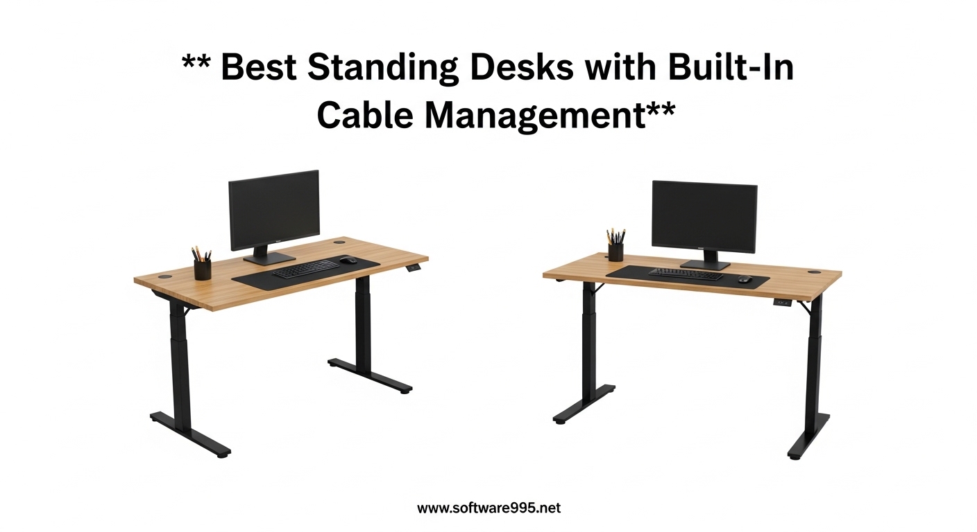 Best Standing Desks with Built-In Cable Management