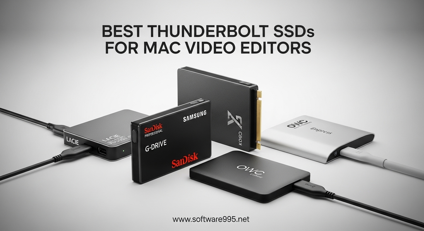 Best Thunderbolt SSDs for Mac Video Editors