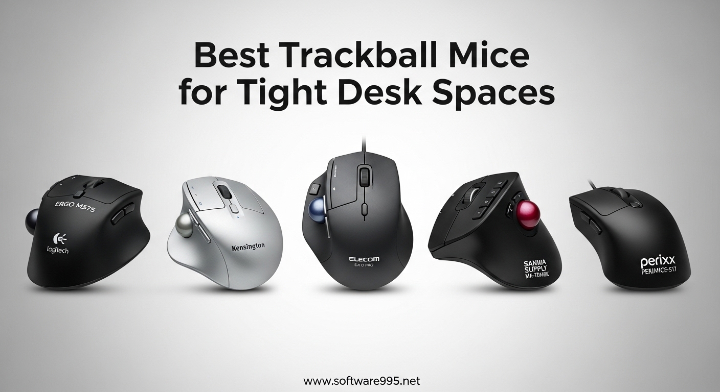 Best Trackball Mice for Tight Desk Spaces