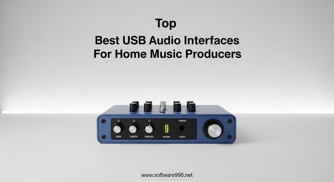 Best USB Audio Interfaces For Home Music Producers