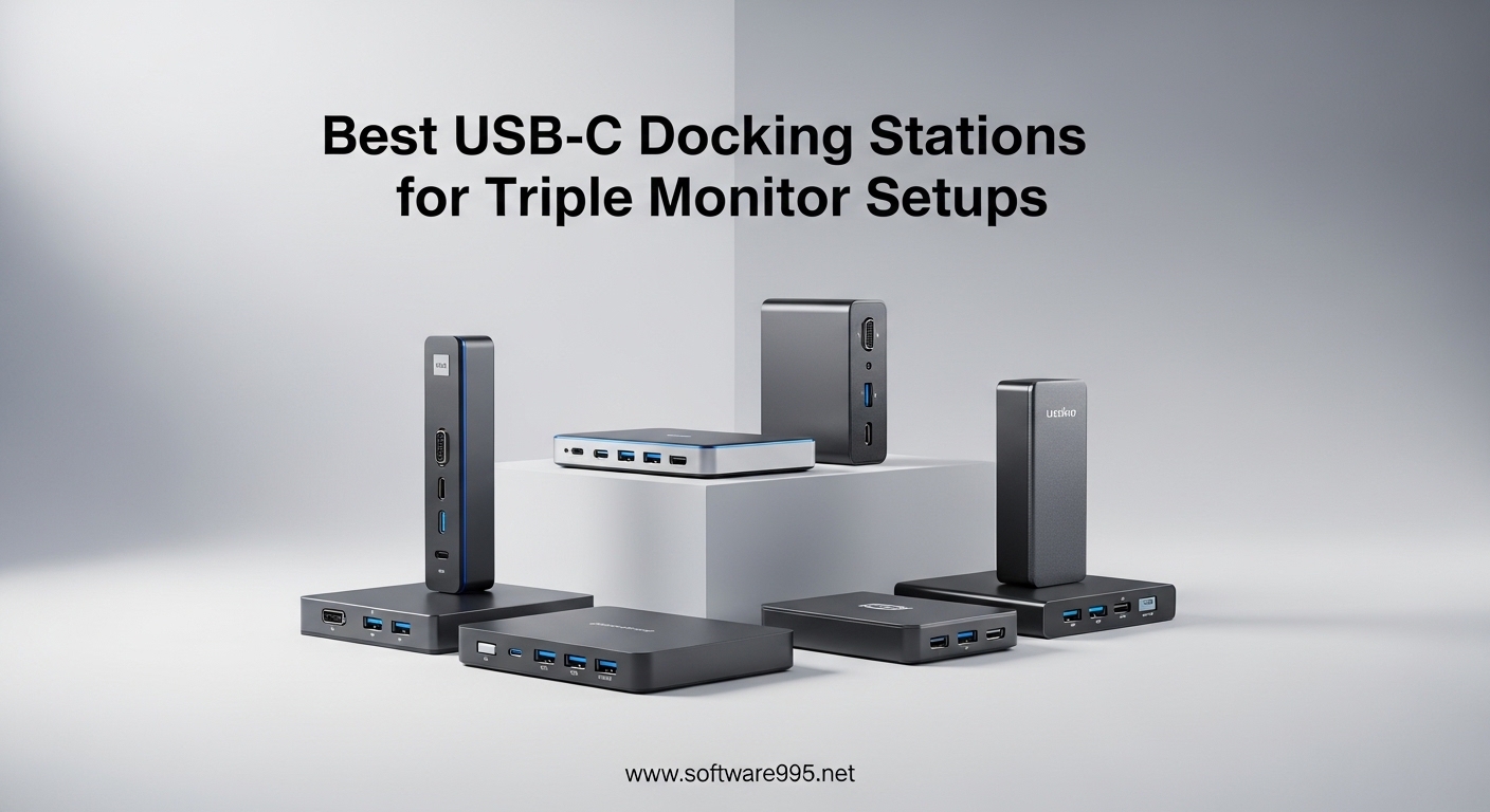 Best USB-C Docking Stations for Triple Monitor Setups