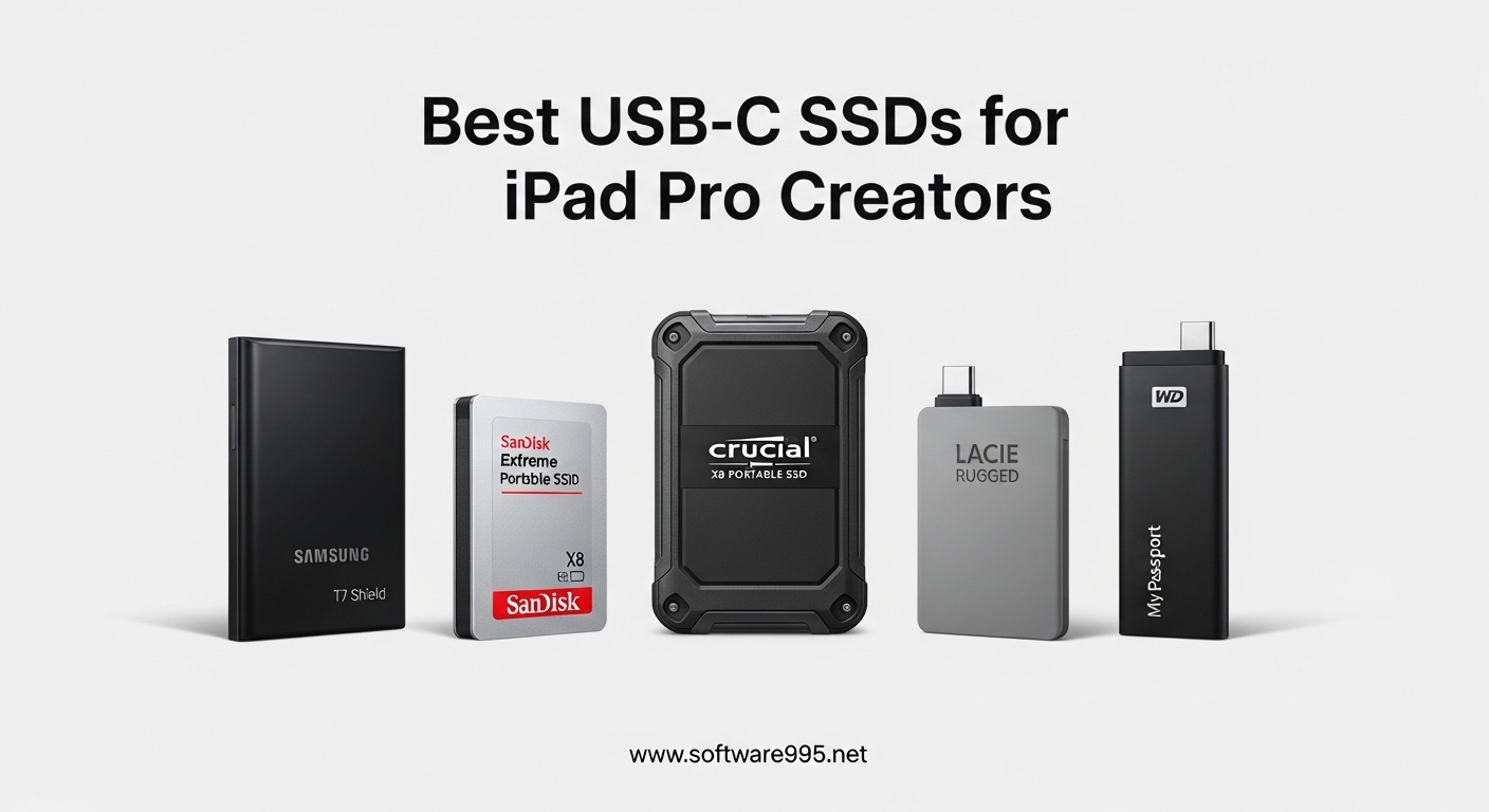 Best USB-C SSDs for iPad Pro Creators