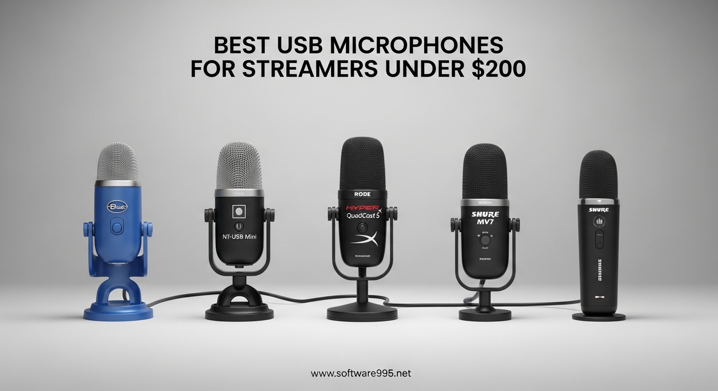 Best USB Microphones for Streamers Under $200
