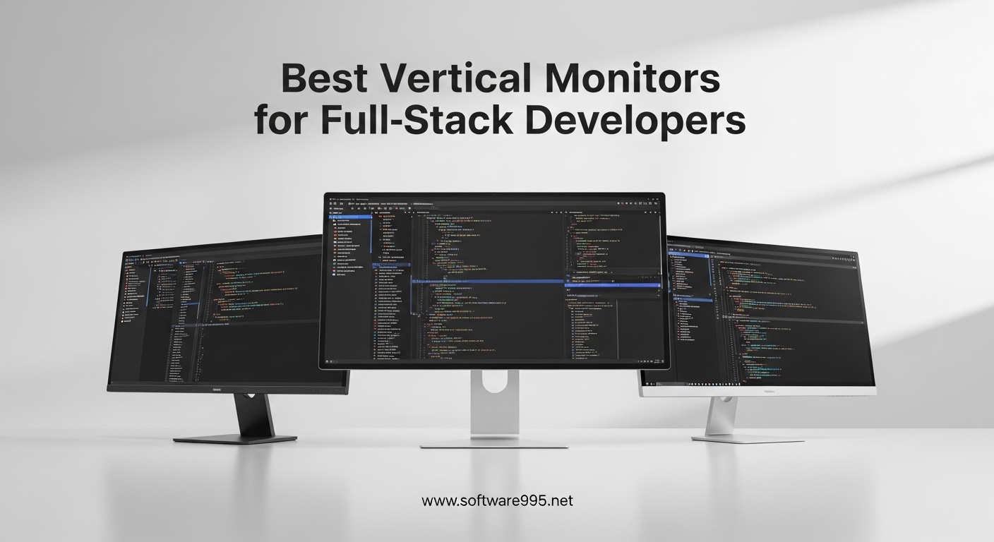 Best Vertical Monitors for Full-Stack Developers