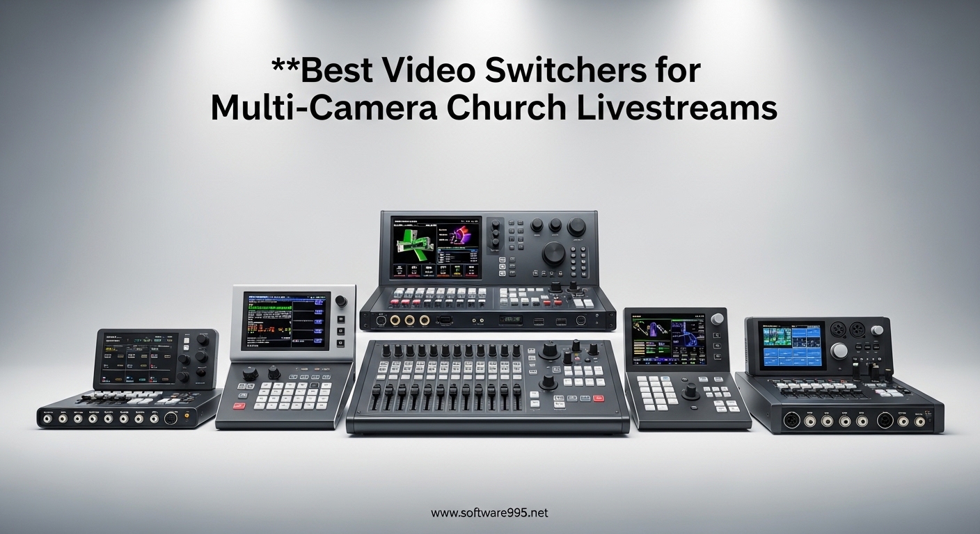 Best Video Switchers for Multi-Camera Church Livestreams