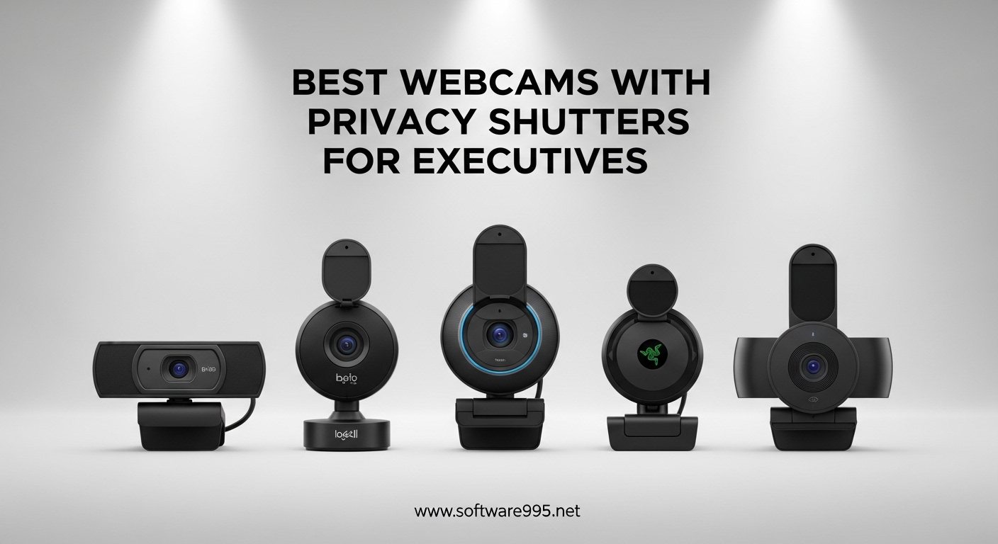 Best Webcams with Privacy Shutters for Executives