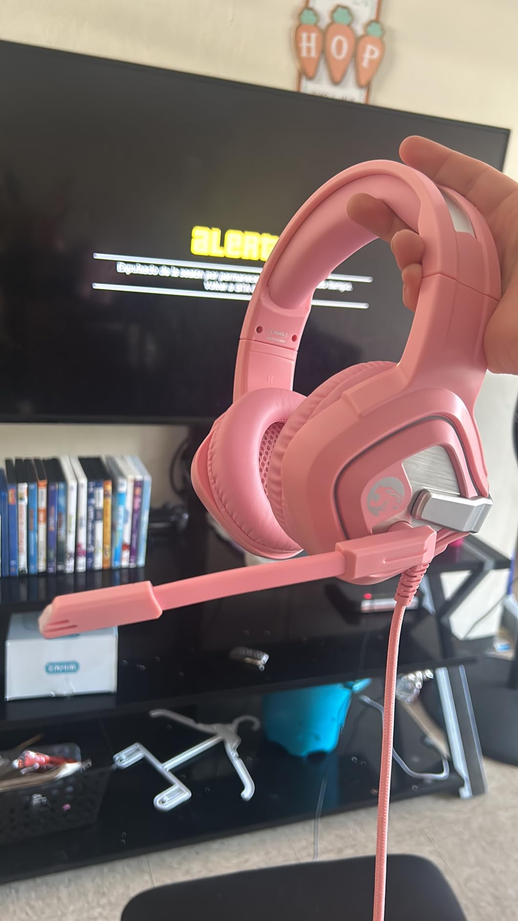 ZIUMIER Gaming Headset for PC, PS4, PS5, Xbox One, Xbox Series S/X, Switch, Noise Canceling Microphone, Stereo Surround Sound, 3.5mm Wired Gaming Headphones customer photo 1