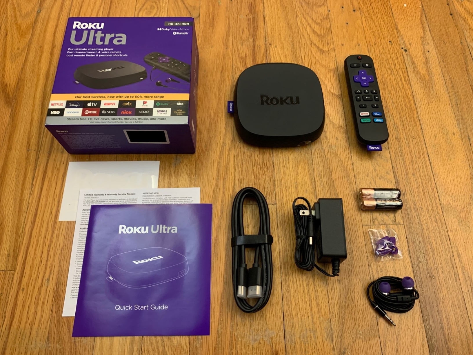 Roku Ultra | Streaming Device HD/4K/HDR/Dolby Vision with Dolby Atmos customer photo 1