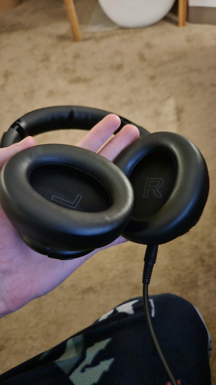 soundcore Life Q30 by Anker, Hybrid Active Noise Cancelling Headphones with Multiple Modes, Hi-Res Sound, Custom EQ via App, 50H Playtime, Comfortable Fit, Bluetooth, Multipoint Connection customer photo 1