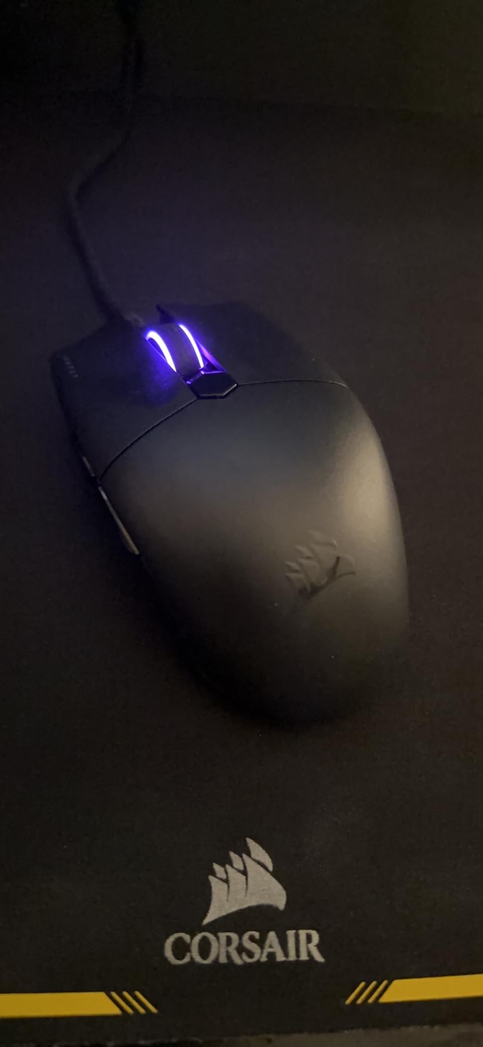Corsair KATAR Pro XT Wired Ultra-Light FPS Gaming Mouse - 18,000 DPI - Symmetric Shape - Quickstrike Buttons - iCUE Compatible - PC, Mac, PS5, PS4, Xbox - Black customer photo 1