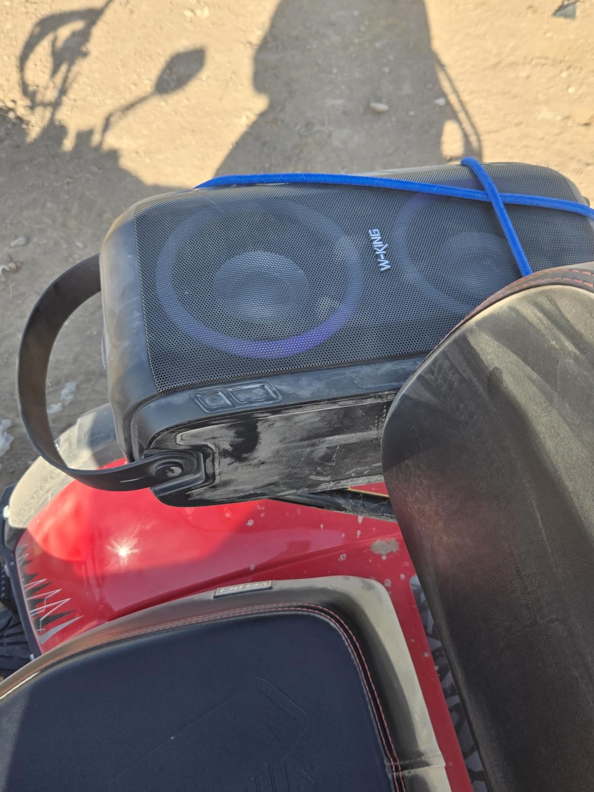 W-KING Party Bluetooth Speaker Boom Box, 180W Max Big Large Loudest Wireless Outdoor Portable Speaker 4 Drivers with 2*4.04'' Subwoofer, 80W HD Huge 115dB Pulse Natur Deep Bass, IPX5/24H/EQ/USB/TF/AUX customer photo 2