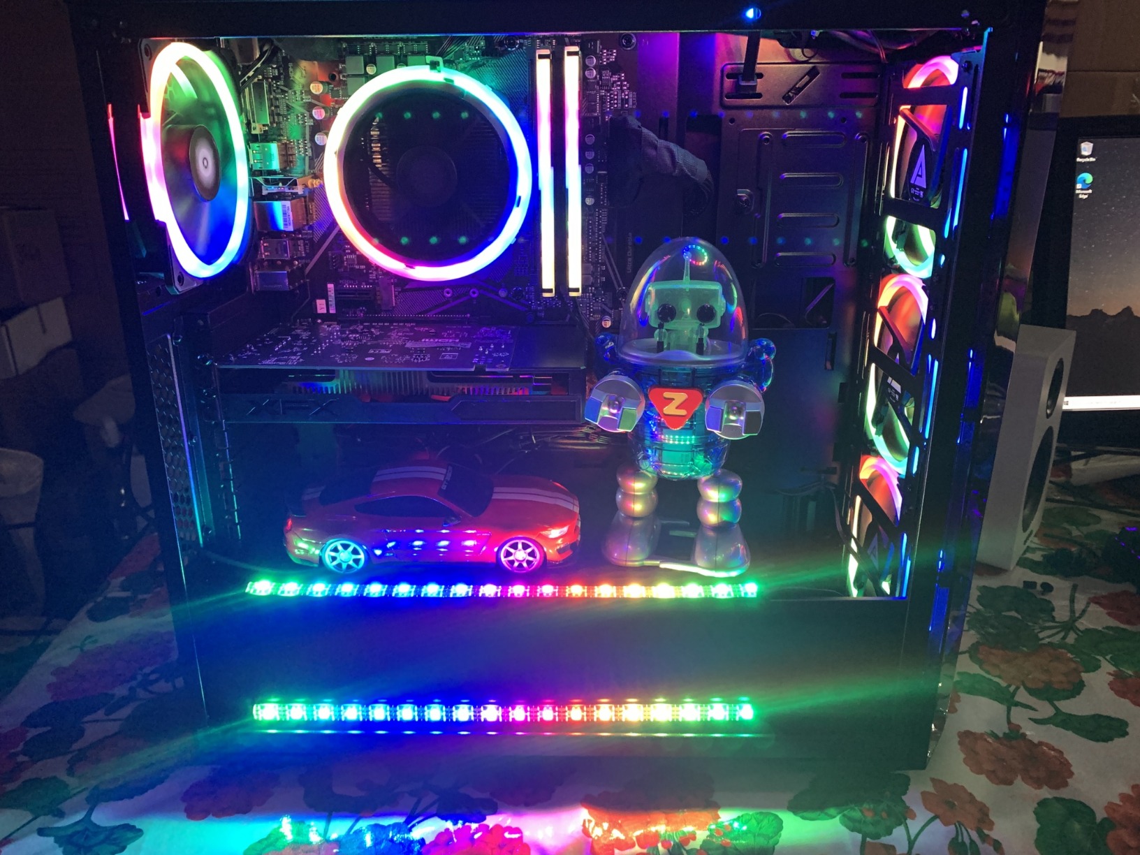 CYBERPOWERPC Gamer Master Gaming PC, AMD Ryzen 3 3100 3.6GHz, 8GB DDR4, Radeon RX 550 2GB, 240GB SSD, 2TB HDD, WiFi Ready & Win 10 Home(GMA888A5) customer photo 1