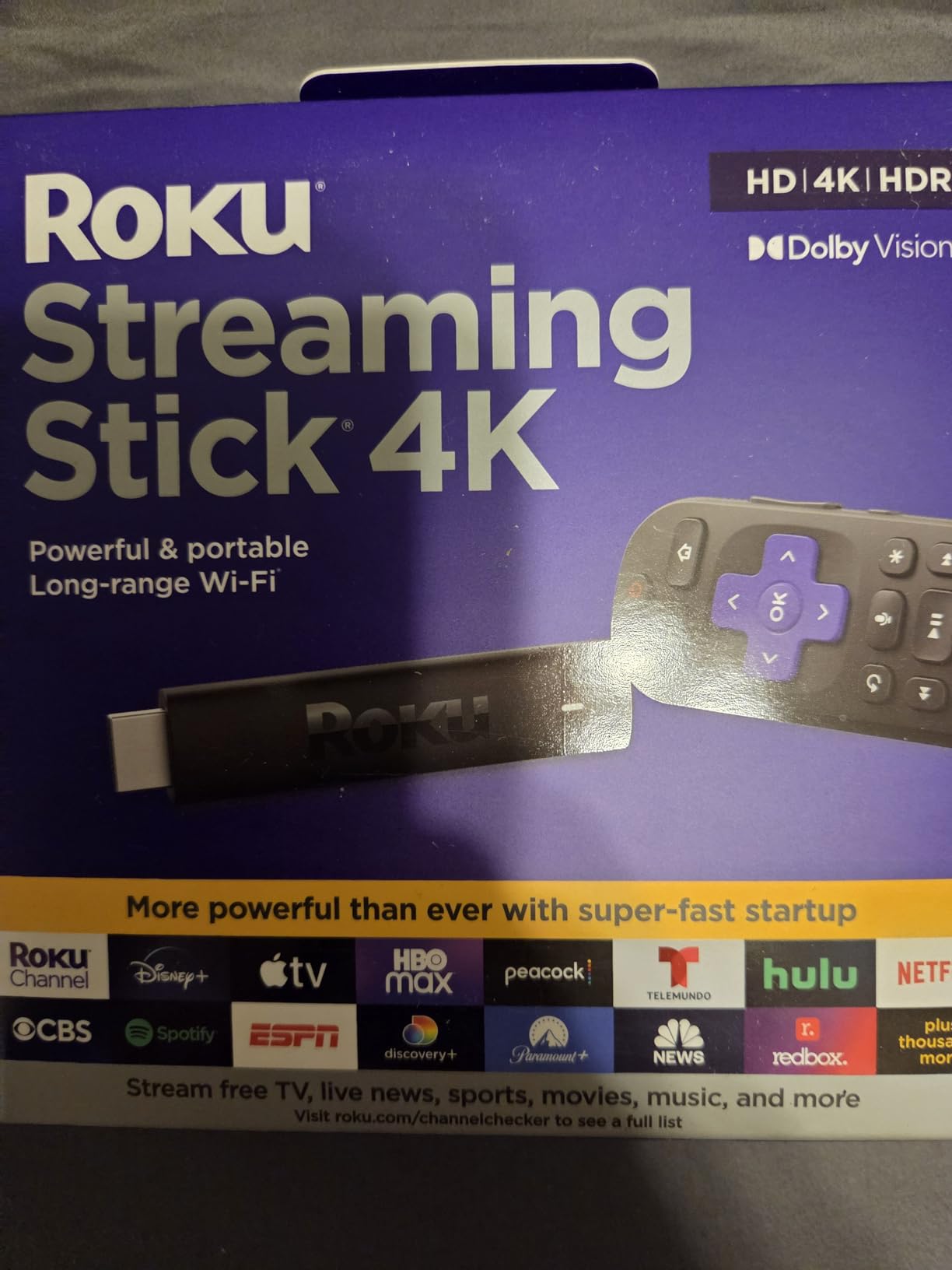 Roku Streaming Stick 4K - HDR & Dolby Vision customer photo 2