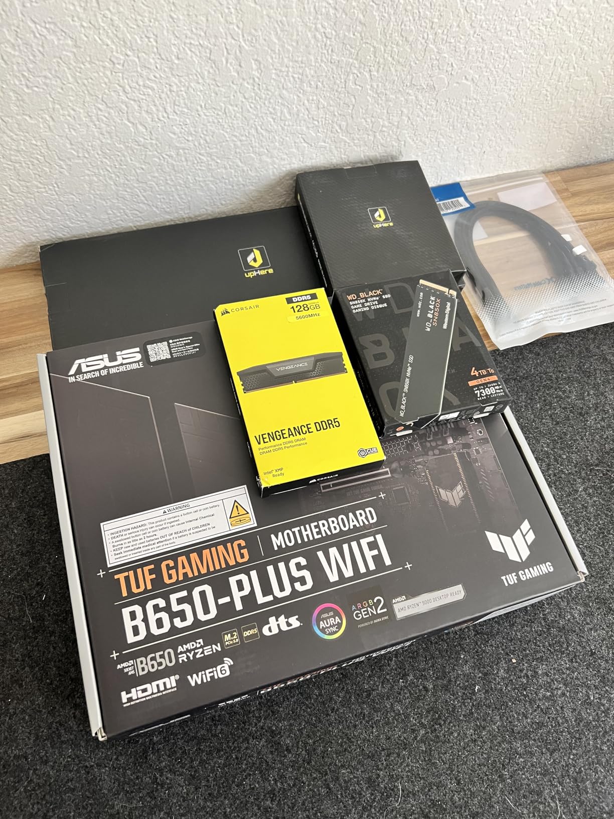 CORSAIR Vengeance DDR5 RAM 64GB (2x32GB) 5600MHz CL40-40-40-77 1.25V Intel XMP Desktop Computer Memory - Black (CMK64GX5M2B5600C40) customer photo 1