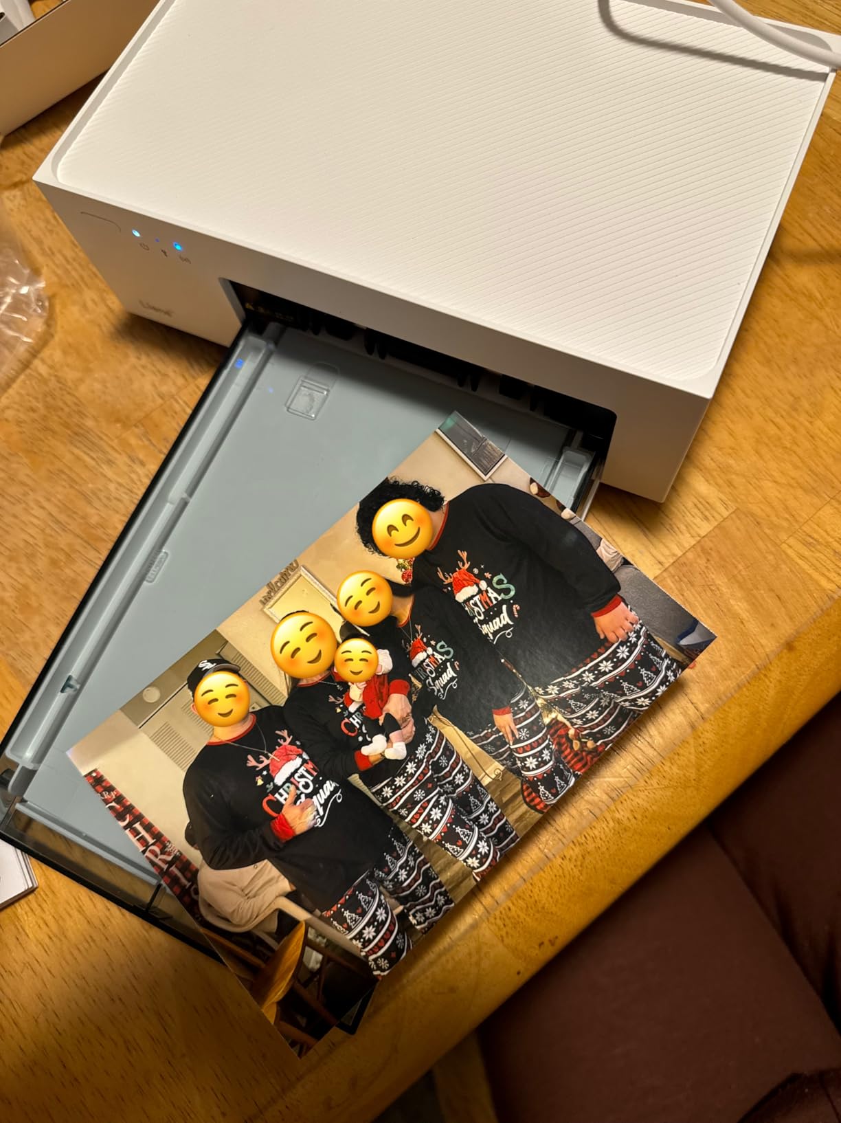 Liene M100 4x6'' Photo Printer, Phone Printer 100 Sheets & 3 Cartridges, Full-Color Photo, Portable Instant Photo Printer for iPhone Android, Thermal Dye Sublimation, Wi-Fi Picture Printer customer photo 2