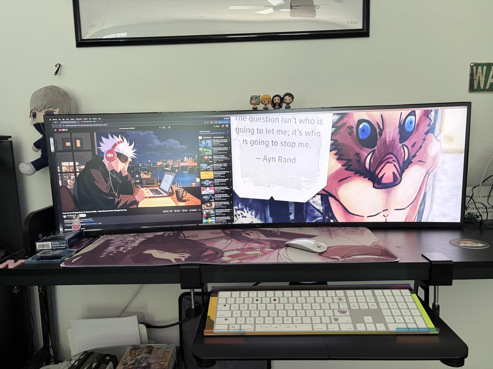 LG 49WQ95C-W 49 Inch 32:9 Curved UltraWide DQHD (5120 x 1440) Nano IPS Monitor, NVIDIA G-SYNC Compatible & AMD FreeSync Premium Pro, HDMI 2.1 & USB Type-C (90W PD), Tilt/Height/Swivel Adjustable customer photo 1