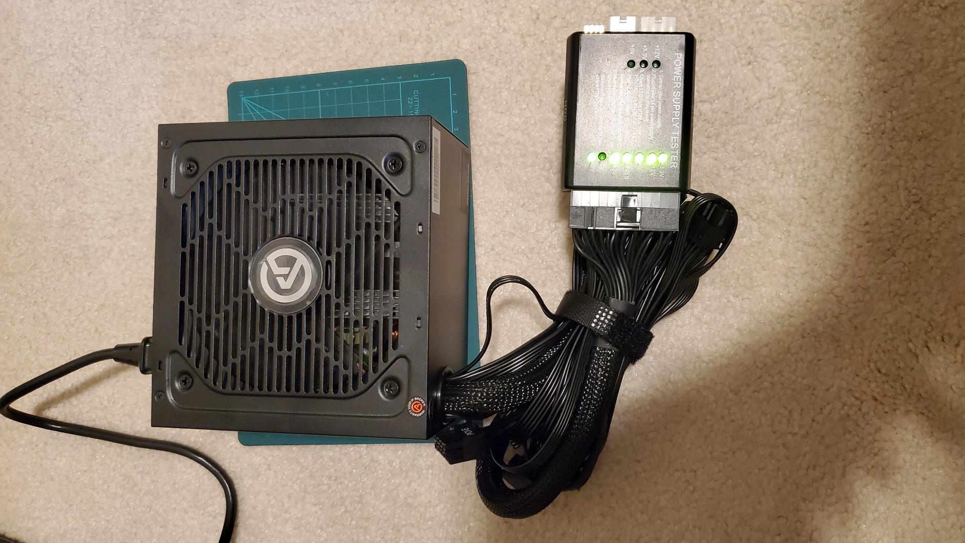 ARESGAME AGT Series 850W Power Supply, 80+ Gold Certified, Fully Modular, FDB Fan, Compact 140mm Size, 10 Year Warranty, ATX Gaming Power Supply customer photo 1