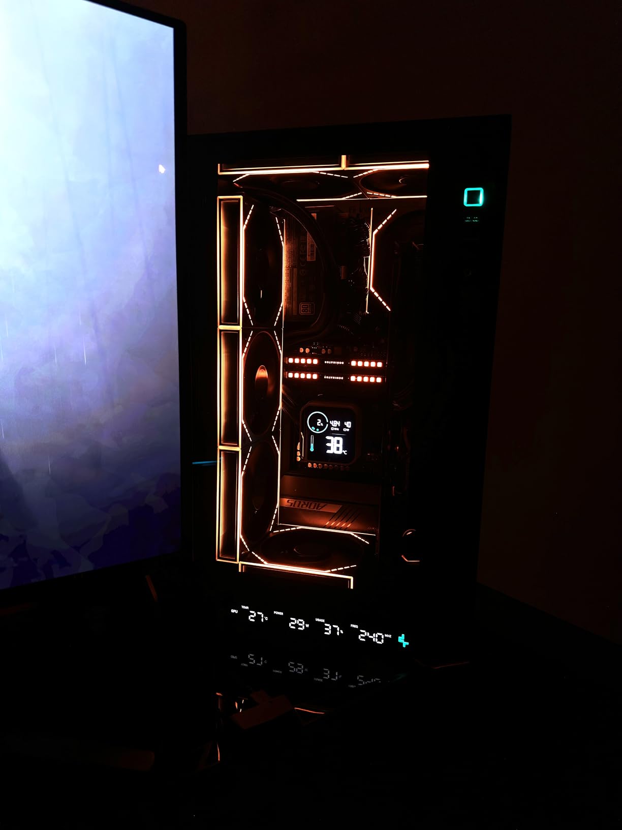 GIGABYTE B650M AORUS Elite AX AMD AM5 mATX Motherboard, Support Ryzen 9000/8000/7000 Series, DDR5, 12+2+2 Power Phase, PCIe 5.0 M.2, USB-C 3.2 Gen 2, WIFI6E, 2.5GbE, EZ-Latch, Q-Flash, RGB Fusion customer photo 2