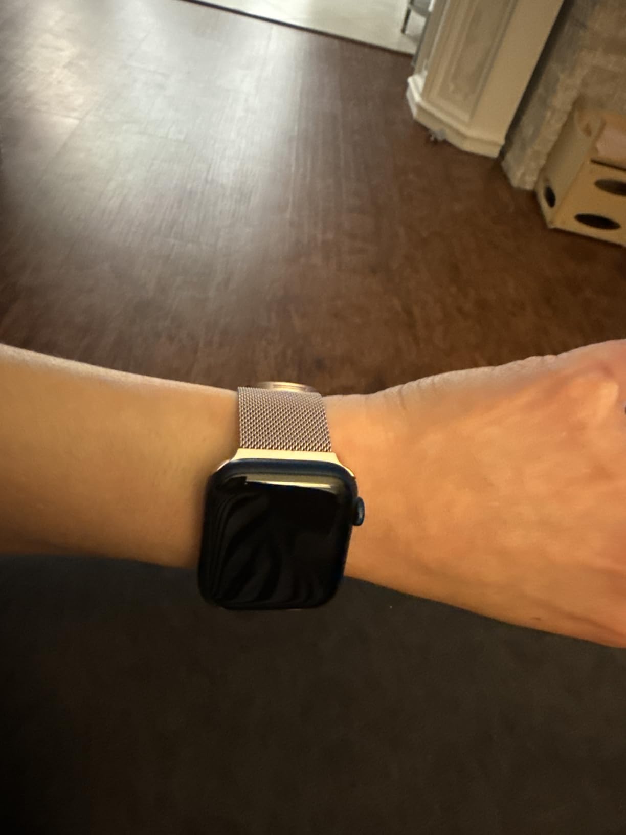 3 Pack Mesh Metal Band Compatible with Apple Watch Band 38mm 40mm 41mm 42mm 44mm 45mm 46mm 49mm, Stainless Steel Magnetic Loop Strap for iWatch Ultra 3 2 1 Series 11/10/9/8/SE/7/6/5/4/3 Men Women customer photo 2