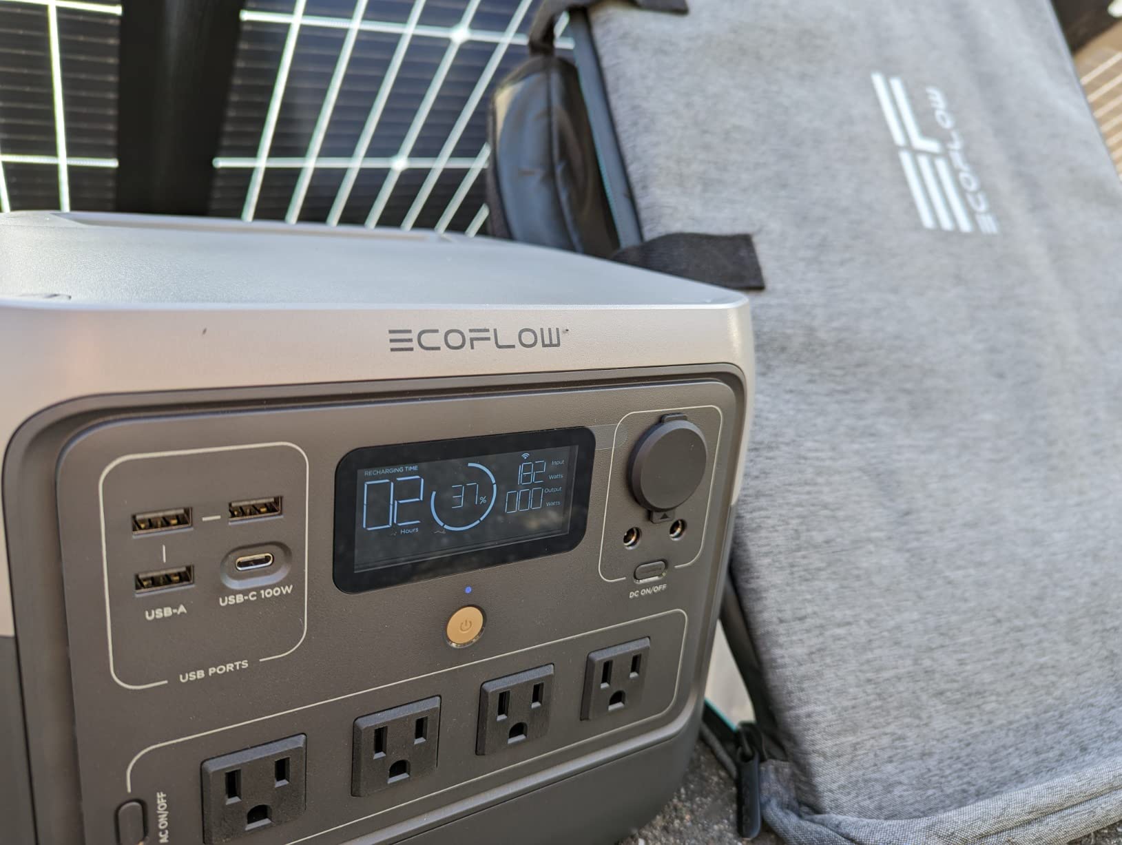 EcoFlow Portable Power Station RIVER 2 Pro, 768Wh LiFePO4 Battery, 70 Min Fast Charging, 4X800W (X-Boost 1600W) AC Outlets, Solar Generator for Outdoor Camping/RVs/Home Use customer photo 1