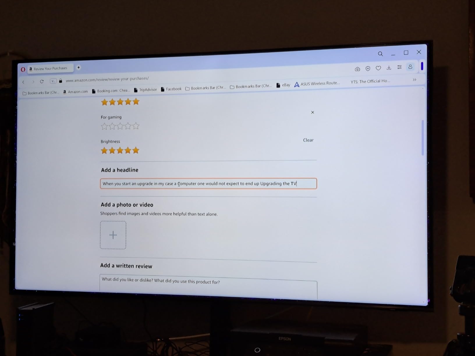 SAMSUNG 85-Inch Class QLED 4K Q70C Series Quantum HDR, Dual LED, Object Tracking Sound Lite, Q-Symphony, Motion Xcelerator Turbo+, Gaming Hub, Smart TV with Alexa Built-in (QN85Q70C, 2023 Model), Black customer photo 1
