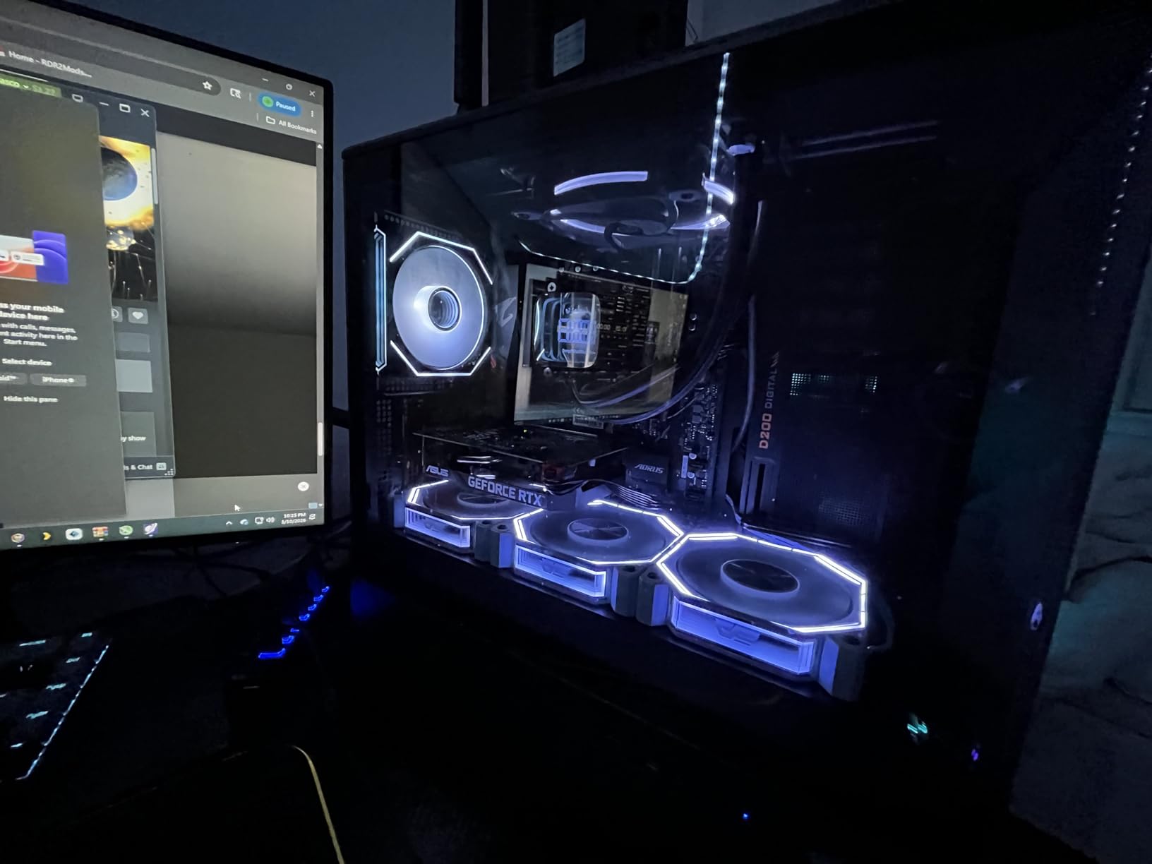 GIGABYTE B550M AORUS Elite AX (rev 1.3) AMD AM4 mATX Motherboard, Supports Ryzen 5000/4000/3000 Processors, DDR4, 5+3 Power Phase, 2X M.2, PCIe 4.0, USB 3.2, WIFI6E, GbE LAN, Q-Flash Plus, RGB Fusion customer photo 1