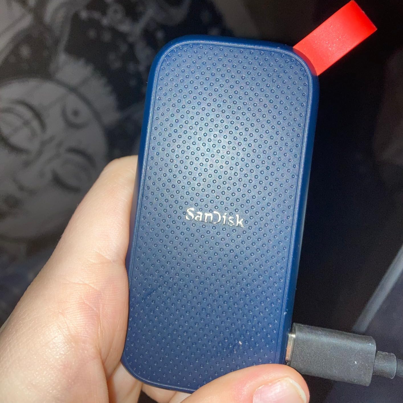 SANDISK 2TB Portable SSD - Up to 800MB/s, USB-C, USB 3.2 Gen 2 (SDSSDE30-2T00-G26) customer photo 1