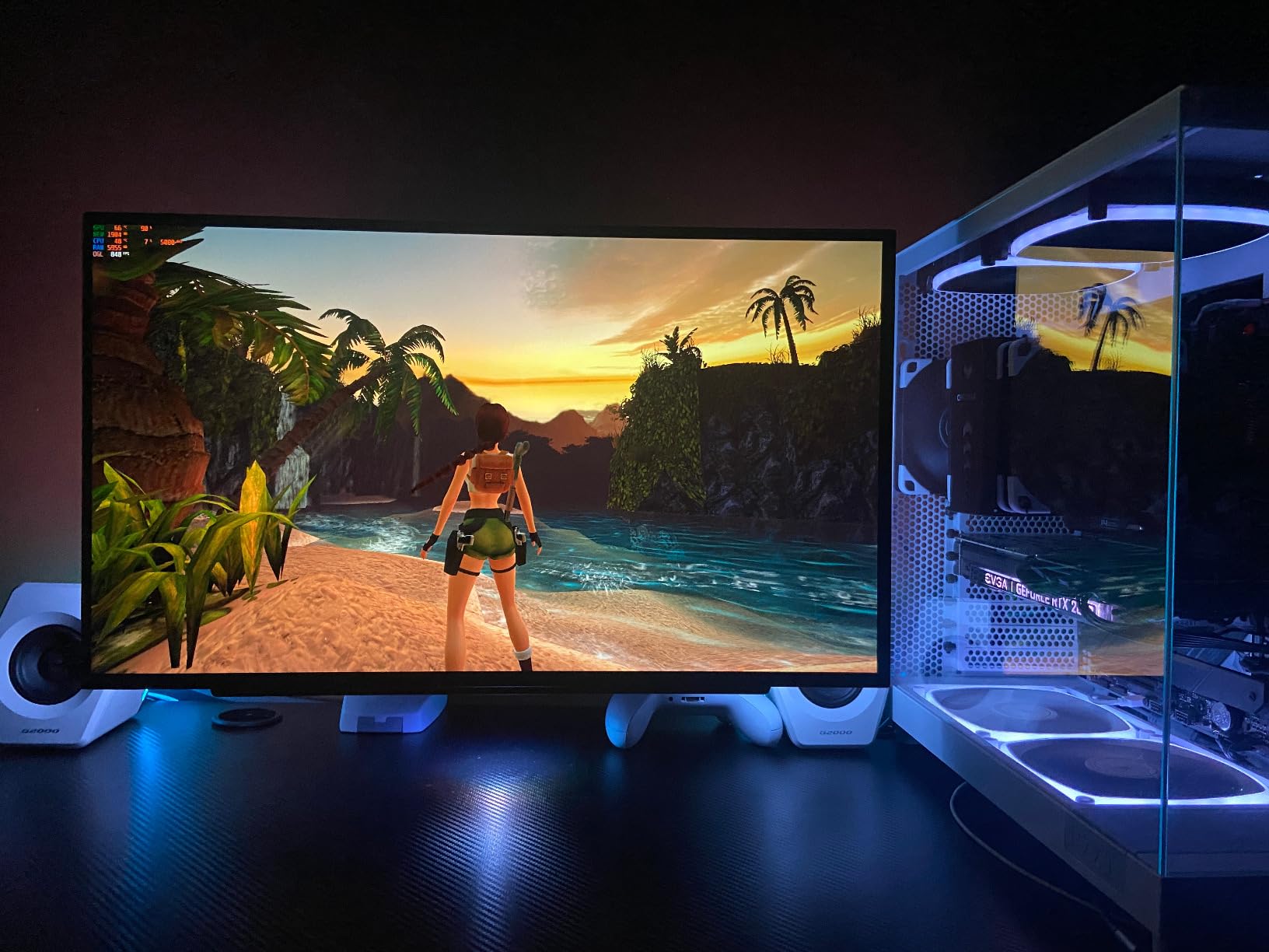NZXT H6 Flow | CC-H61FW-01 | Compact Dual-Chamber Mid-Tower Airflow Case | Panoramic Glass Panels | High-Performance Airflow Panels | Includes 3 x 120mm Fans | Cable Management | White customer photo 1