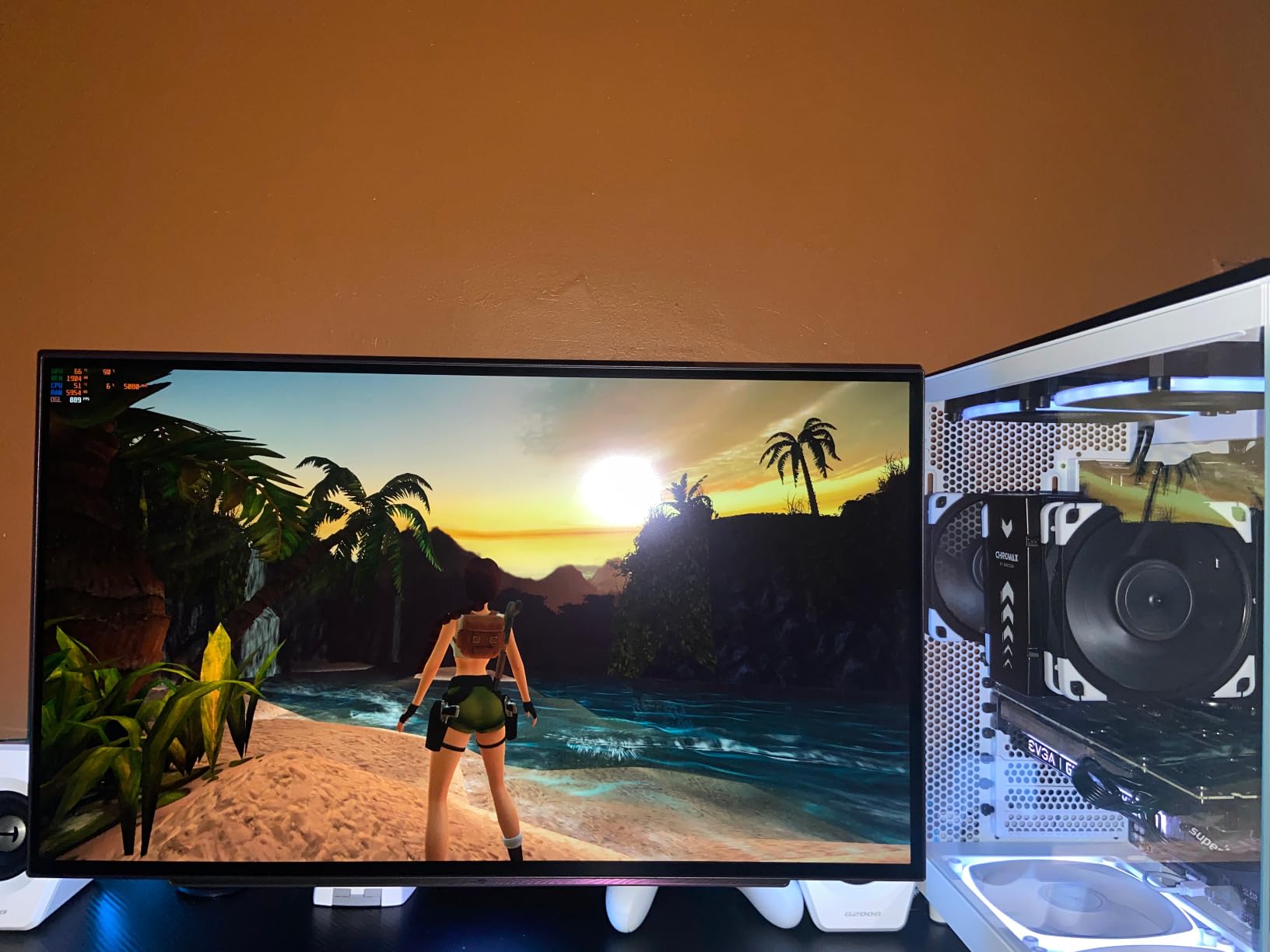 NZXT H6 Flow | CC-H61FW-01 | Compact Dual-Chamber Mid-Tower Airflow Case | Panoramic Glass Panels | High-Performance Airflow Panels | Includes 3 x 120mm Fans | Cable Management | White customer photo 2