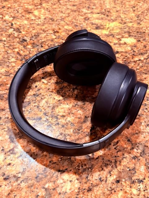 Picun B8 Bluetooth Headphones, 120H Playtime Headphone Wireless Bluetooth with 3 EQ Modes, Low Latency, Hands-Free Calls, Over Ear Headphones for Travel Home Office Cellphone PC Black customer photo 1