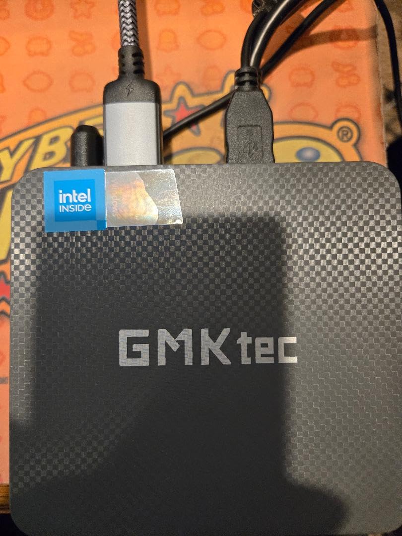 GMKtec Mini PC, G11 AMD Ryzen Embedded R2514 (Beats 4300U/N150), 16GB DDR4 RAM 512GB PCIe M.2 SSD, Business Office Personal Desktop Computer Dual NIC 2.5GbE USB-C HDMI Triple Display customer photo 1