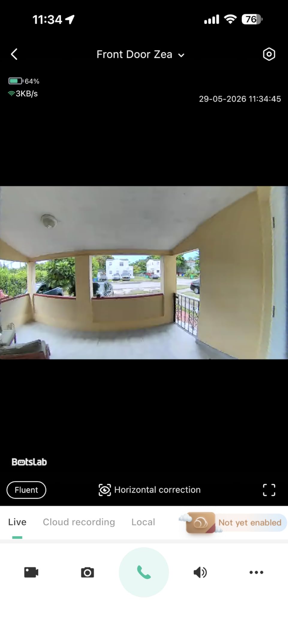 BOTSLAB 5MP Wireless Video Doorbell Camera, 180° Head-to-Toe View, AI Motion Detection, VR Mode, Battery or Wired Powered, Package Detection, 32GB SD Card, 6400mAh Battery, Easy Installation, 2.4GHz WiFi customer photo 2
