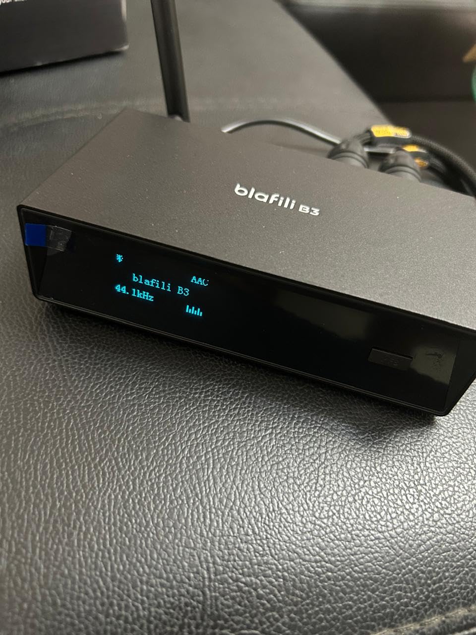 B3 Professional XLR Bluetooth v5.1 Music Receiver, LDAC & aptX HD Streamer, Built-in ESS DAC, Analog RCA, Digital Optical and COAXIAL Outputs, for Audio Mixer, DJ Speakers & PA System customer photo 1