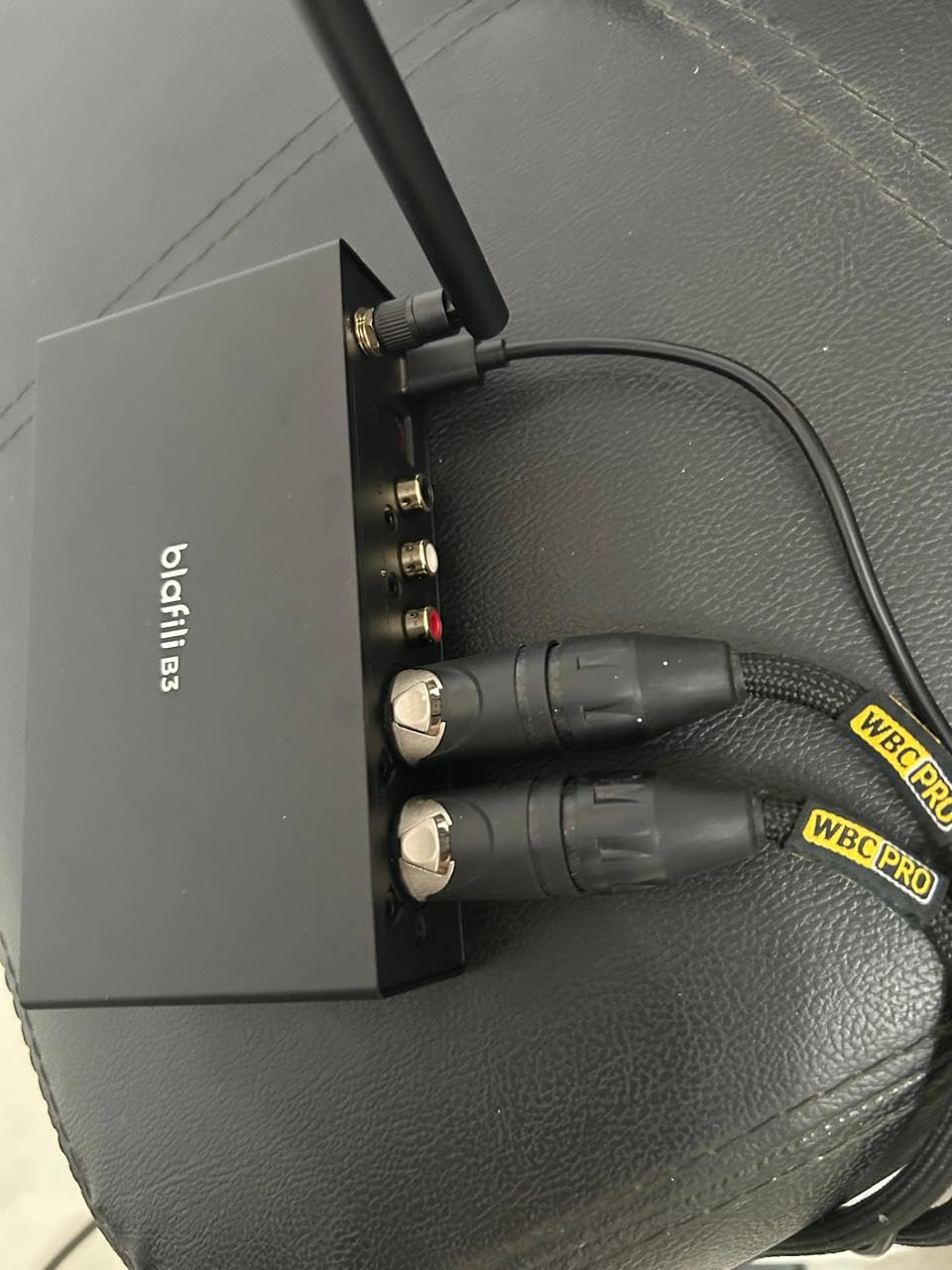 B3 Professional XLR Bluetooth v5.1 Music Receiver, LDAC & aptX HD Streamer, Built-in ESS DAC, Analog RCA, Digital Optical and COAXIAL Outputs, for Audio Mixer, DJ Speakers & PA System customer photo 2
