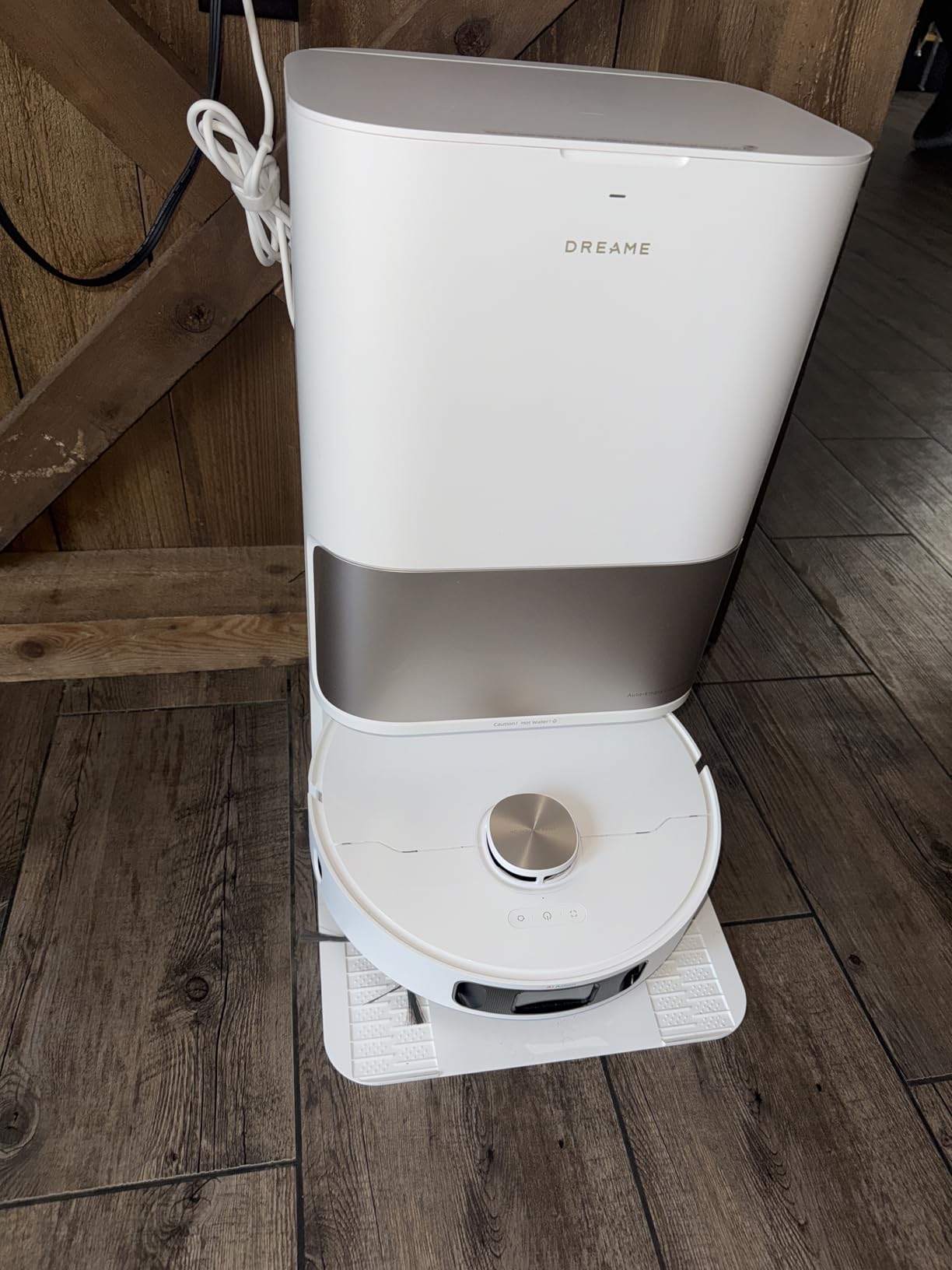 DREAME L10s Pro Ultra Heat Robot Vacuum and Mop Combo, Mop Extend, 7000Pa Suction, Auto Robot Care and Maintenance, 136F Hot Water Mop Self-Cleaning, Obstacle Avoidance, Ideal for Hair, Carpets customer photo 1