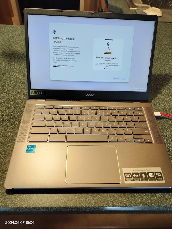 Acer Chromebook Plus 514 Laptop with Google AI - 14