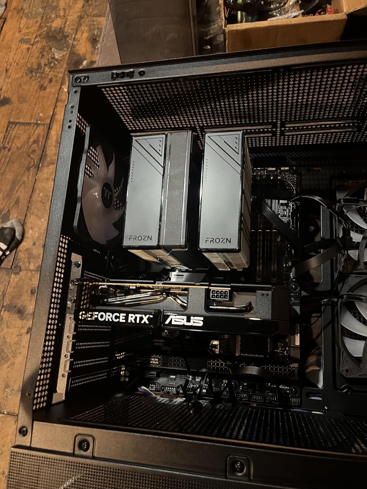 ID-COOLING FROZN A620 PRO SE - Blackout Dual-Tower Air CPU Cooler, 6xФ6mm Heatpipes, Dual 120x120x25mm Quiet Fans, Intel LGA1700/1851/1200/115X; AMD AM4/AM5 (157mm in Height) customer photo 1