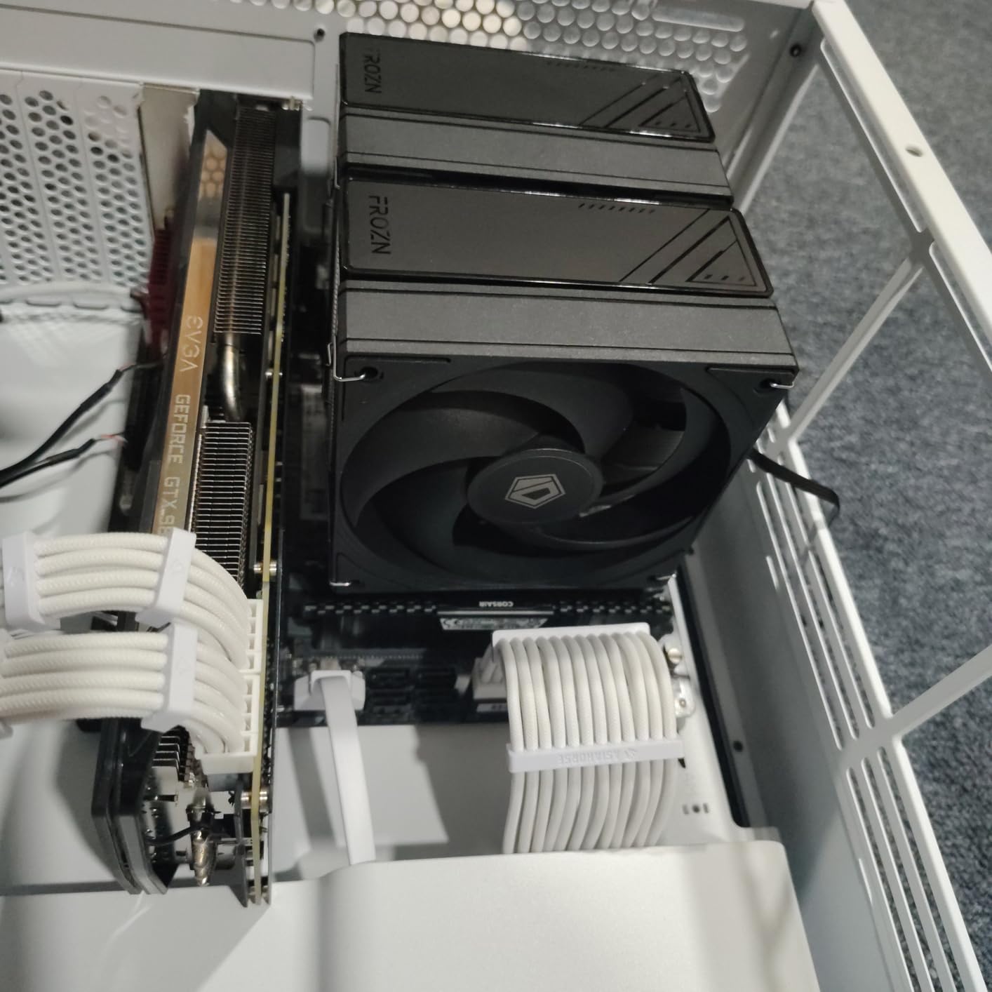 ID-COOLING FROZN A620 PRO SE - Blackout Dual-Tower Air CPU Cooler, 6xФ6mm Heatpipes, Dual 120x120x25mm Quiet Fans, Intel LGA1700/1851/1200/115X; AMD AM4/AM5 (157mm in Height) customer photo 2