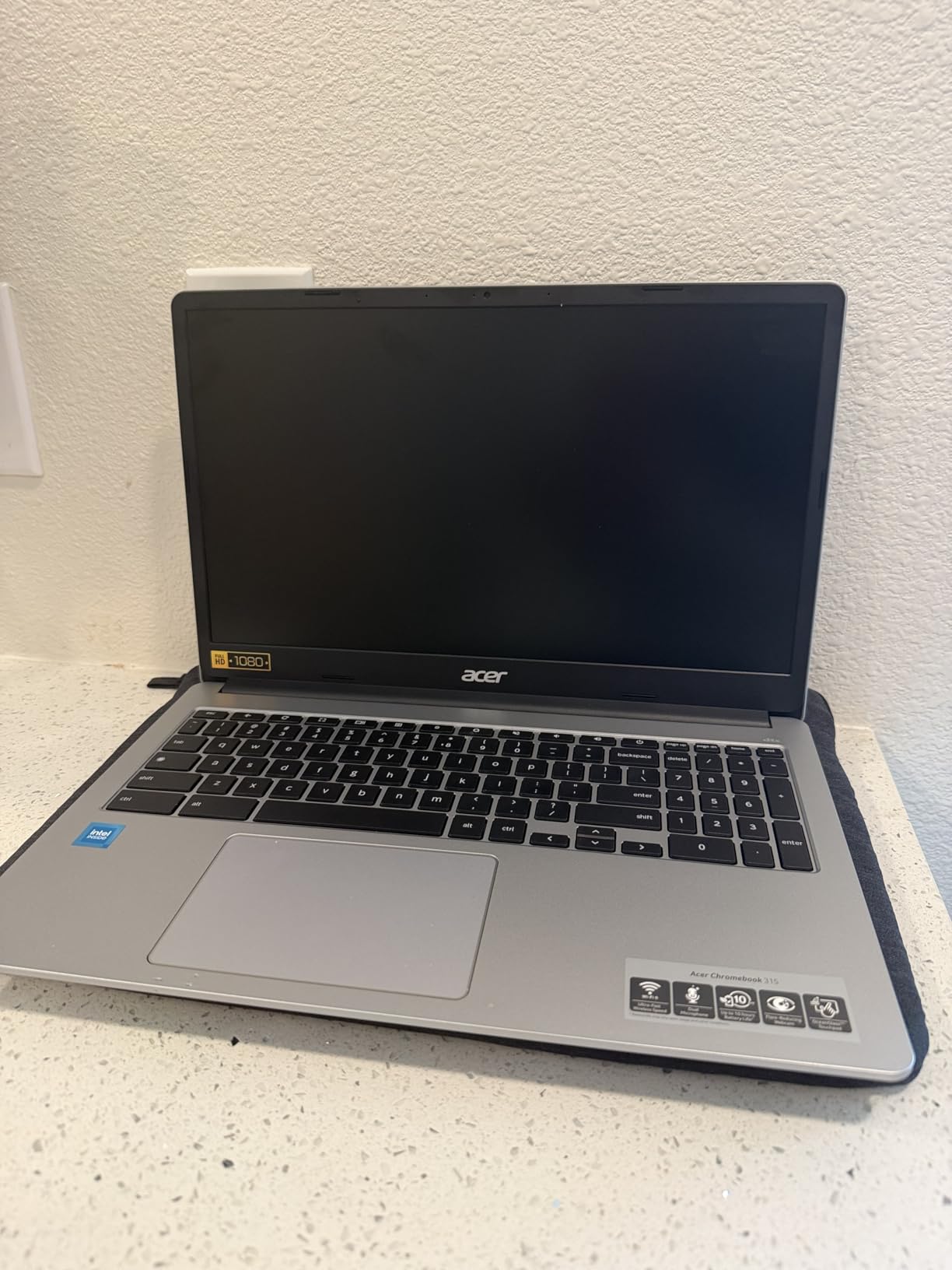 Acer CB315-4H-C8XU Chromebook Laptop | Intel Celeron N4500 | 15.6