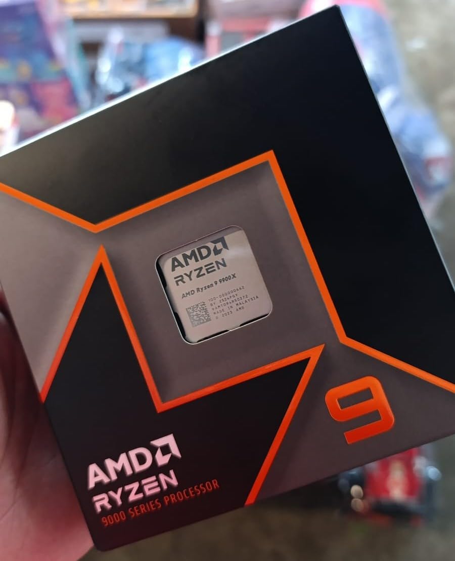 Ryzen 9 9900X 12-Core, 24-Thread Unlocked Desktop Processor customer photo 2