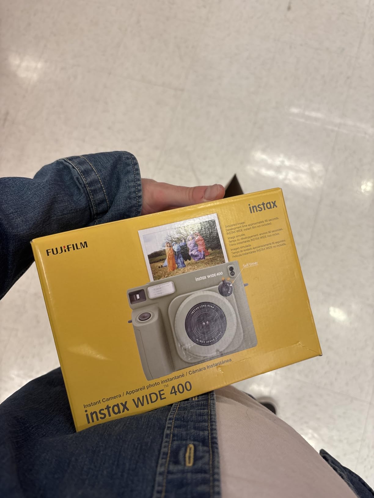 INSTAX Wide 400 Instant Camera - Sage Green customer photo 2
