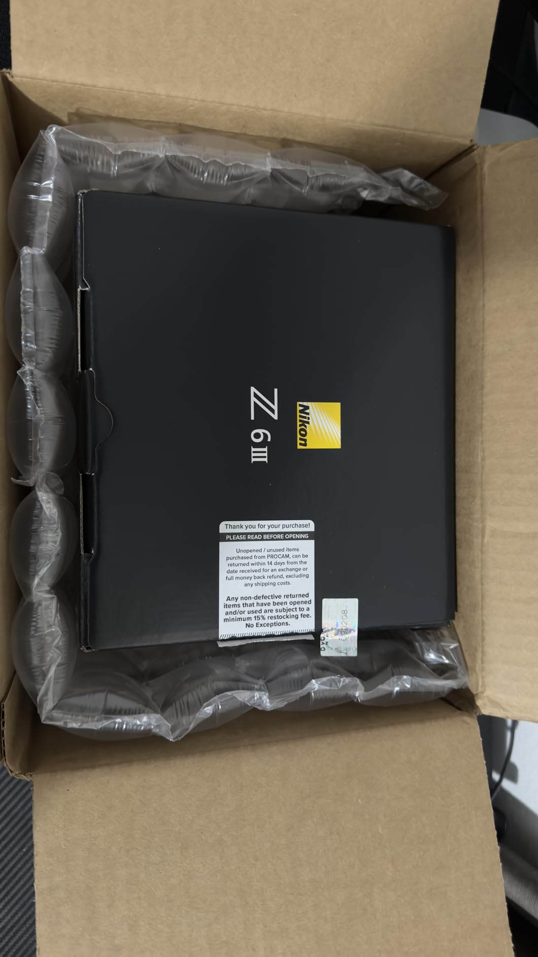 Z6 III, Black | Full-Frame Mirrorless Stills/Video Camera with 6K/60p Internal RAW Recording | USA Model customer photo 2