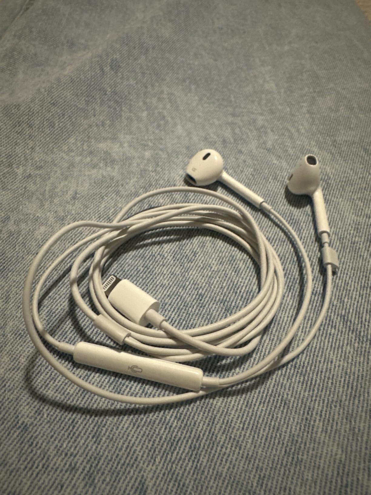 Apple EarPods Headphones with Lightning Connector, Wired Ear Buds for iPhone with Built-in Remote to Control Music, Phone Calls, and Volume customer photo 1