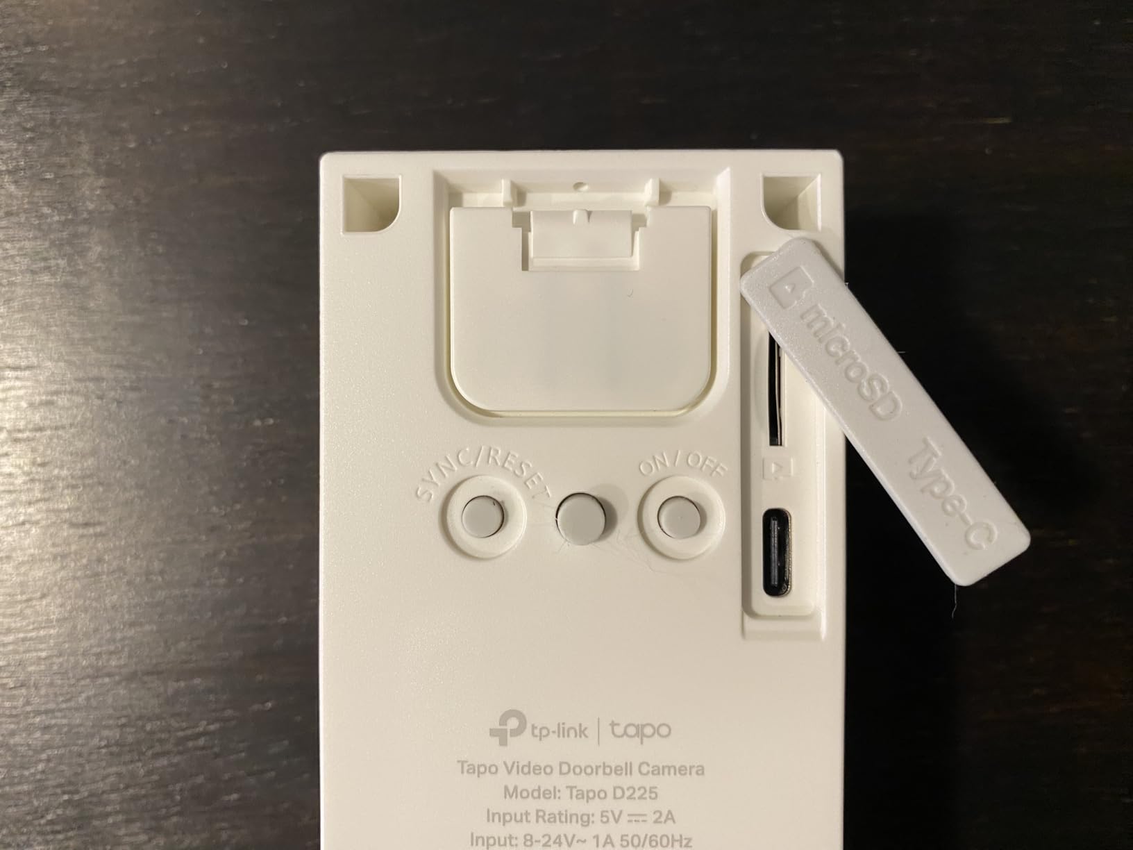 Tapo 2K+ Wired or Battery Powered Smart Video Doorbell with Chime - 180 Degree Field of View, Person/Vehicle/Package Detection, Ring Call, 2-Way Audio, Subscription-Free Local Storage or Optional Cloud, D225 customer photo 1