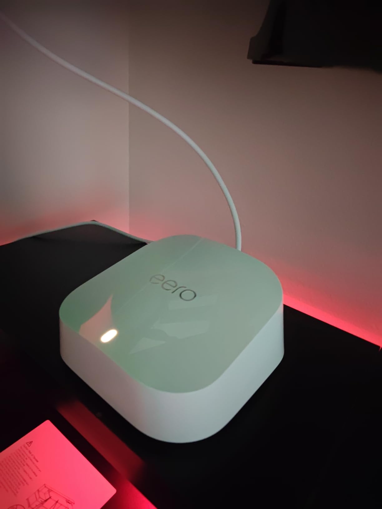 Amazon eero 7 dual-band mesh Wi-Fi 7 router (newest model) - Supports internet plans up to 2.5 Gbps, Coverage up to 4,000 sq. ft., 2-pack customer photo 1