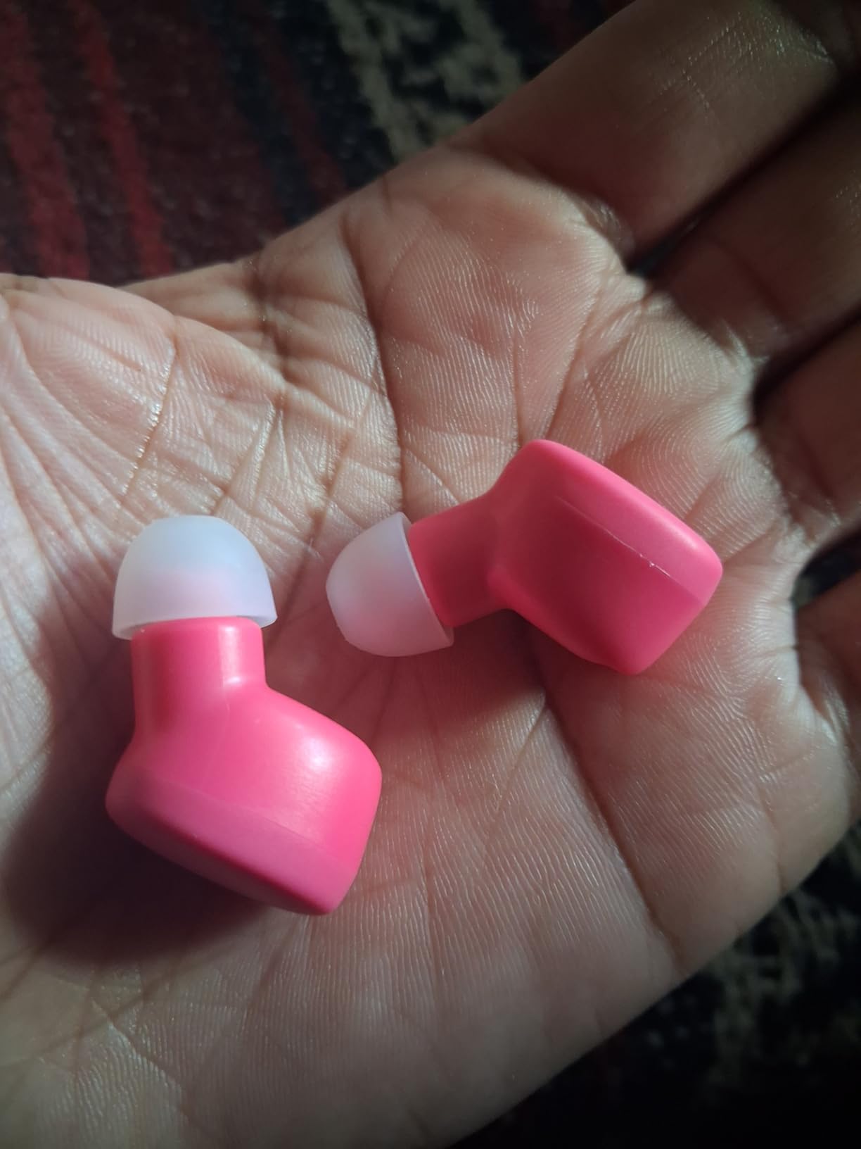 MOZOTER S8 Mini Wireless Earbuds Bluetooth 5.3 in Ear Light-Weight Headphones,60Hrs Playtime Ear Buds with Charging Case,Bluetooth Headsets,Premium Sound with Deep Bass for Sport-Pink customer photo 1
