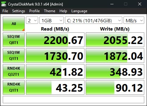 Patriot Memory P320 1TB Internal SSD - NVMe PCIe Gen 3x4 - M.2 2280 - Solid State Drive - P320P1TBM28 customer photo 2